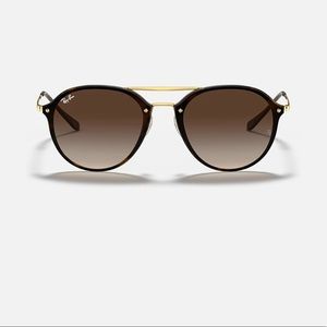 Ray-Ban sunglasses style RB4292N brown / gold / tortoise shell - good condition.